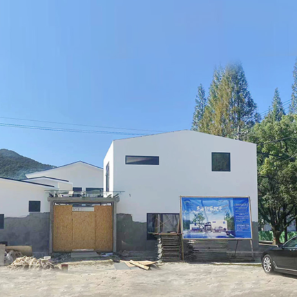 Au/Nzs/USA Standard Light Steel Frame Prefabricated Houses Building Deepblue Factroy