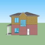 Au/Nzs/USA Standard Light Steel Frame Prefabricated Houses Villa Eco-Friendly