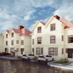 Au/Nzs/USA Standard Light Steel Frame Prefabricated Hungerford Villa Townhouse Building