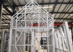 Au/Nzs/USA Standard Light Steel Frame Prefabricated Modern Cabin House Bologna Deepblue Smarthouse