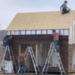 Au/Nzs/USA Standard Light Steel Frame Prefabricated Modern Cabin House Bologna