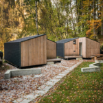Au/Nzs/USA Standard Light Steel Frame Prefabricated Modern Cabin House Bologna