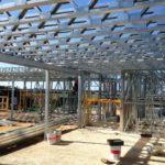 Au/Nzs/USA Standard Light Steel Frame Prefabricated Modern Cabin House Bologna