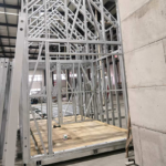 Au/Nzs/USA Standard Light Steel Frame Prefabricated Modern Cabin House Garden Shed Deepblue Smarthouse