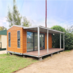 Au/Nzs/USA Standard Light Steel Prefabricated Folding House with Solar Panel