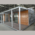 Au/Nzs/USA Standard Light Steel Prefabricated Folding House with Solar Panel