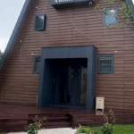 Au/Nzs/USA Standard Luxury Prefab House a Frame House Light Steel Frame Cabin