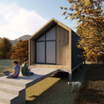 Au/Nzs/USA Standard Modular Prefabricated House with Light Steel Frame Modern Cabin Home