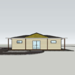 Au/Nzs/USA Standard Prefab High Quality Light Steel Frame Foldable Design House 819#