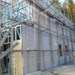 Au/Nzs/USA Standard Prefab High Quality Light Steel Frame Villa Deepblue