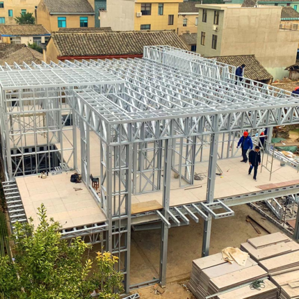 Au/Nzs/USA Standard Prefab Light Steel Frame Modular Prefabricated House Villa