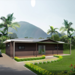 Au/Nzs/USA Standard Prefab Movable House Light Steel Frame Foldable Design House