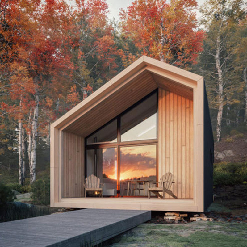 Au/Nzs/USA Standard Prefabricated House with Light Steel Frame Modern Cabin Home Au/Nzs/USA Standard Prefabricated House with Light Steel Frame Modern Cabin Home