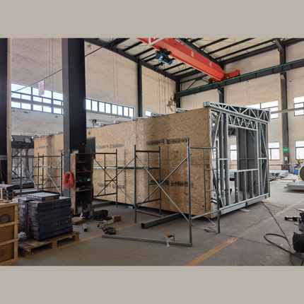 Au/Nzs/USA Standard Prefabricated Houses Light Steel Frame Foldable House for Rent Adu