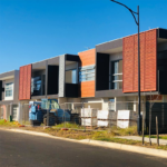 Au/Nzs/USA Standard Prefabricated Houses Light Steel Frame House Prefab Townhouse Building