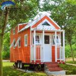Au/Nzs/USA Standard Tiny Home on Wheels Custom Prefab Mobile House with Light Steel Frame