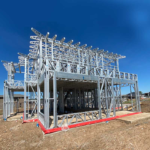 Au Standard Light Steel Prefabricated Houses Modern Design Villa with Garage Modular House