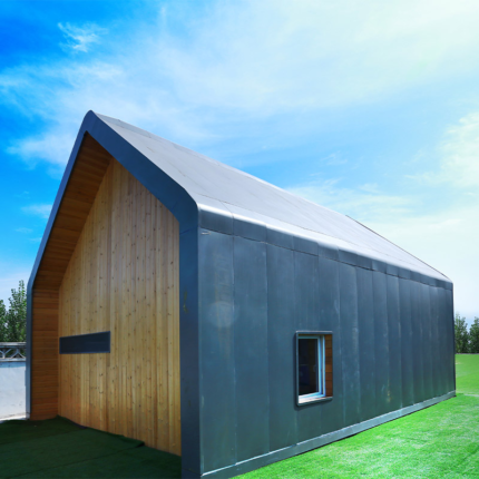 Au/Us Light Steel Frame Prefabricated Modern Cabin House for Rent