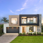 Austraila Standard Modular Prefabricated House Light Steel Frame Luxury Prefab House Villa