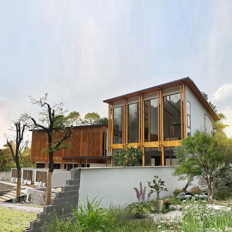 Australia Standard Light Steel Frame Prefab House Fast Construction Boutique Hotel