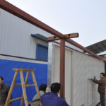 Australia Standard Light Steel Frame Prefabricated Foldable Lotus House Time Saving