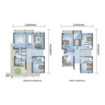 Australia Standard Prefabricated Houses Light Steel Frame System Prefab Movable House