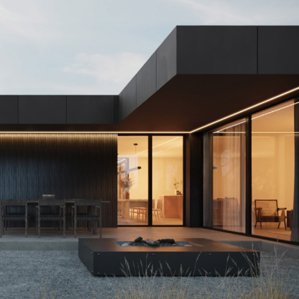 Australian Light Gauge Steel Structure Modular Prefabricated House Modular Villa