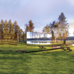 Australian Standard Light Steel Frame Prefabricated House Kits Camping Cabin for Airbnb