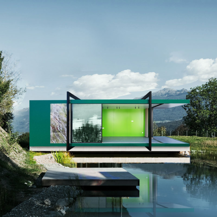 Australian Style Prefabricated Prefab House Living Home Modular Park Camping House Hotel