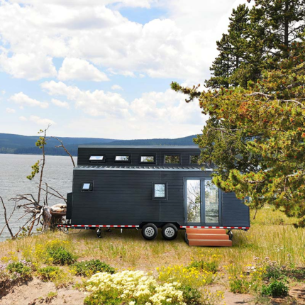 Austrilia Standard Modular Light Steel Prefabricated Munich Tiny House on Wheels