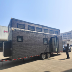 Austrilia Standard Modular Light Steel Prefabricated Munich Tiny House on Wheels