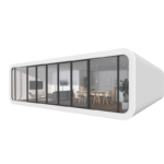 Best Prefabricated House Prices Glass House Pod Wooden Bungalows
