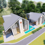 Cheap Holiday House Light Steel Prefab House Built with Au Standard