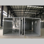Cheap Light Steel Frame Portable Office Cabin Flat Pack Prefabricated Modular Home