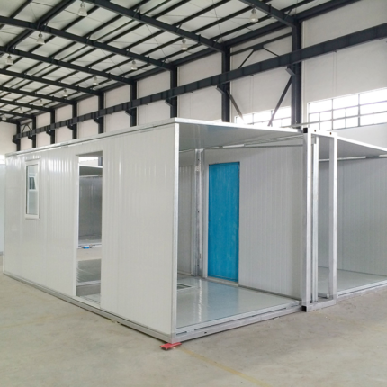 Cheap Light Steel Frame Portable Office Cabin Flat Pack Prefabricated Modular Home
