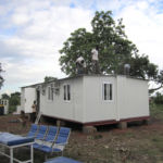 Cheaper Light Steel Frame Prefabricated Foldable Lotus House Granny Flat Adu