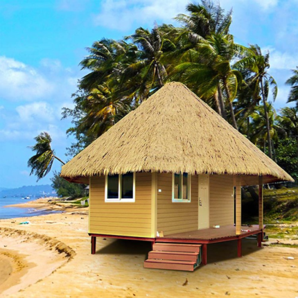 China Cheap Bungalow on Water Prefab Small Tiny Home Prefabricated House