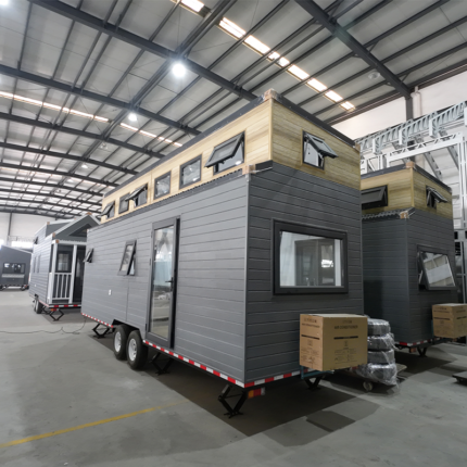 Construction Modular House Tiny House on Wheels Light Gauge Steel Modular House