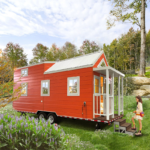 Custom Light Steel Prefab Tiny House on Wheels Florida Mobile Modular Home