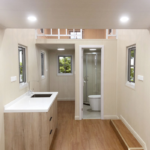 Custom Light Steel Prefab Tiny House on Wheels Florida Mobile Modular Home