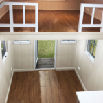 Custom Light Steel Prefab Tiny House on Wheels Florida Mobile Modular Home