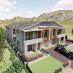 Customized High Quality Light Steel Frame Prefabricated House Modern Deisgn 2 Storey Villa