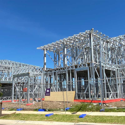 Customized Light Gauge Steel Frame House Easy to Assemble Luxury Villa Prefabricated Houses