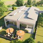 Customized Light Steel Luxury Modern Townhouse West Ryde Duplex Australia Standard