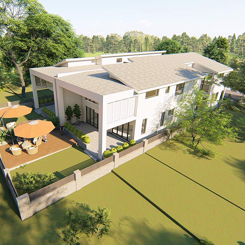 Customized Light Steel Luxury Modern Townhouse West Ryde Duplex Australia Standard Customized Light Steel Luxury Modern Townhouse West Ryde Duplex Australia Standard