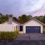 Customized Modular Home Light Steel Frame Villa Prefabricated Houses