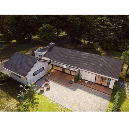 Customized Modular Home Light Steel Frame Villa Prefabricated Houses