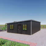 Deepblue Au/Nzs/USA Standard Prefabricated-Building with Light Steel Frame Prefab Granny Flat/Adu