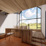Deepblue Au/Nzs/USA Standard Prefabricated Light Steel Frame Home Modern Style Cabin