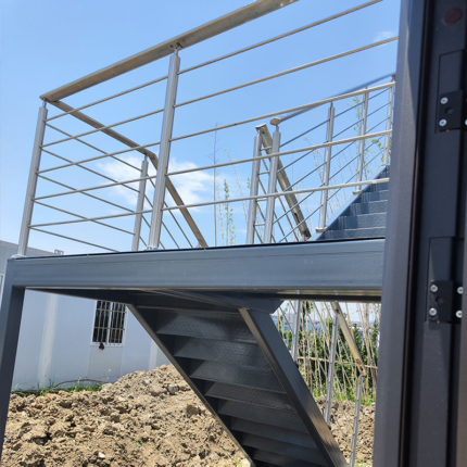 Deepblue High Quality Prefab Light Steel Frame Prefabricated Wooden Bungalow House